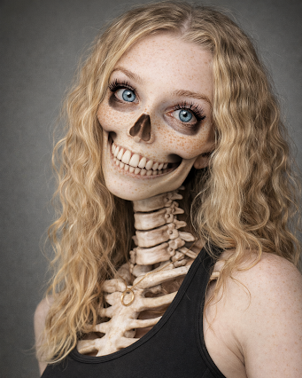 Portrait of Paige Mourning